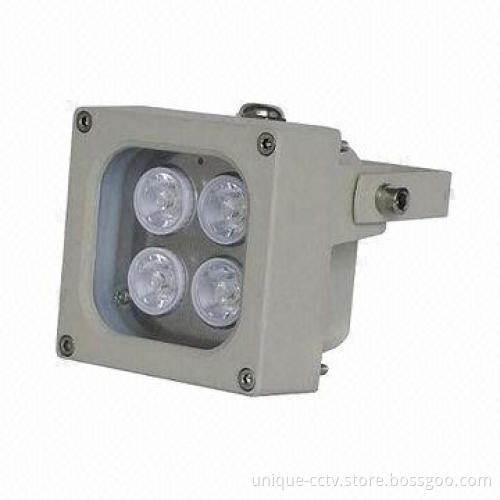 IR Illuminator with 4pcs 2W Dot-matrix IR LED